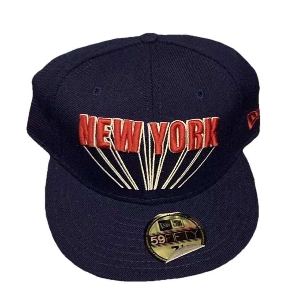 NWT New Era New York Yankees 59Fifty Fitted Hat. Size 7-1/2. . Y2K